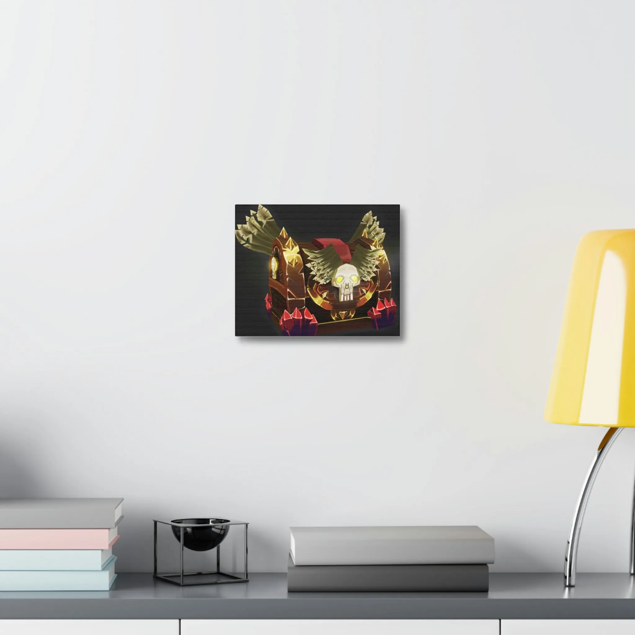 Bone Chest Stretched Canvas