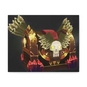 Bone Chest Stretched Canvas