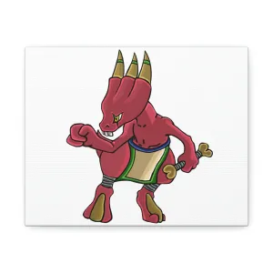 Bonegar Stretched Canvas