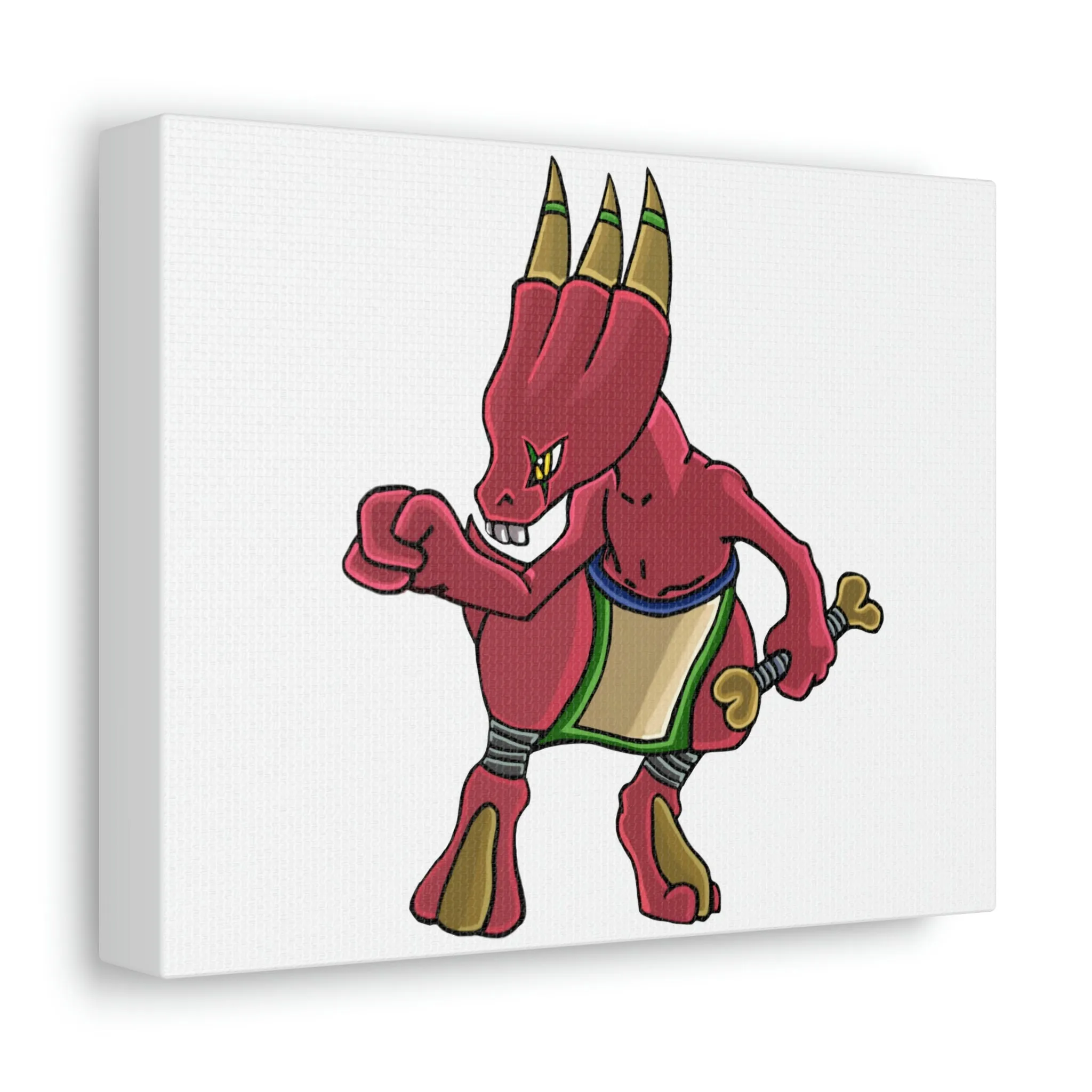Bonegar Stretched Canvas