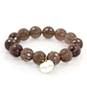Bracelet - Beaded Smokey Quartz Signature Collection