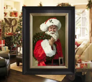 CA1000 Spirit of the Season Canvas Giclee Large Framed 20" X 30"