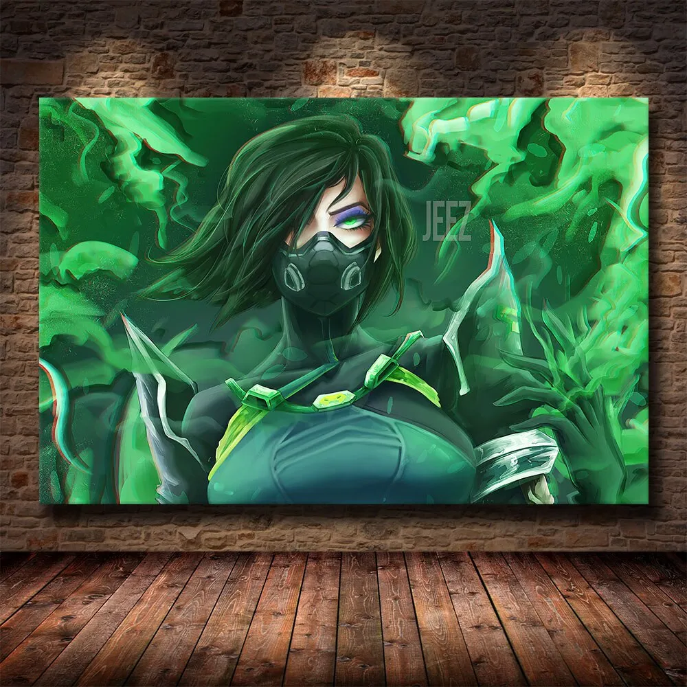 Canvas Painting Valorant Set- 2 (Variants Available)