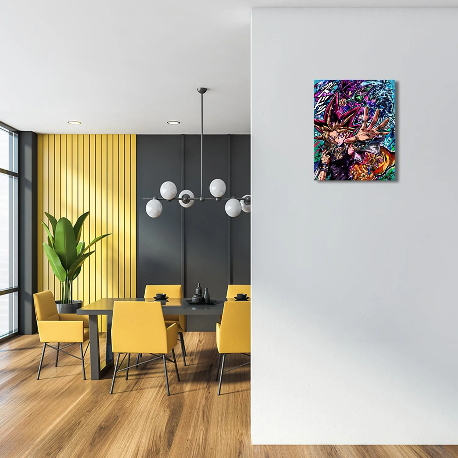 Card Game King Canvas Wall Art