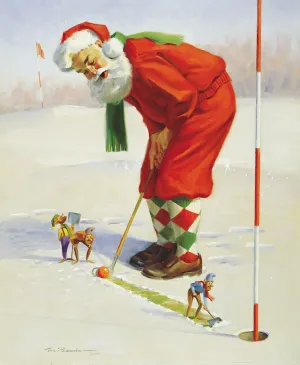 CB1014 Easy Putt I Canvas Giclee Unframed 20" X 24"