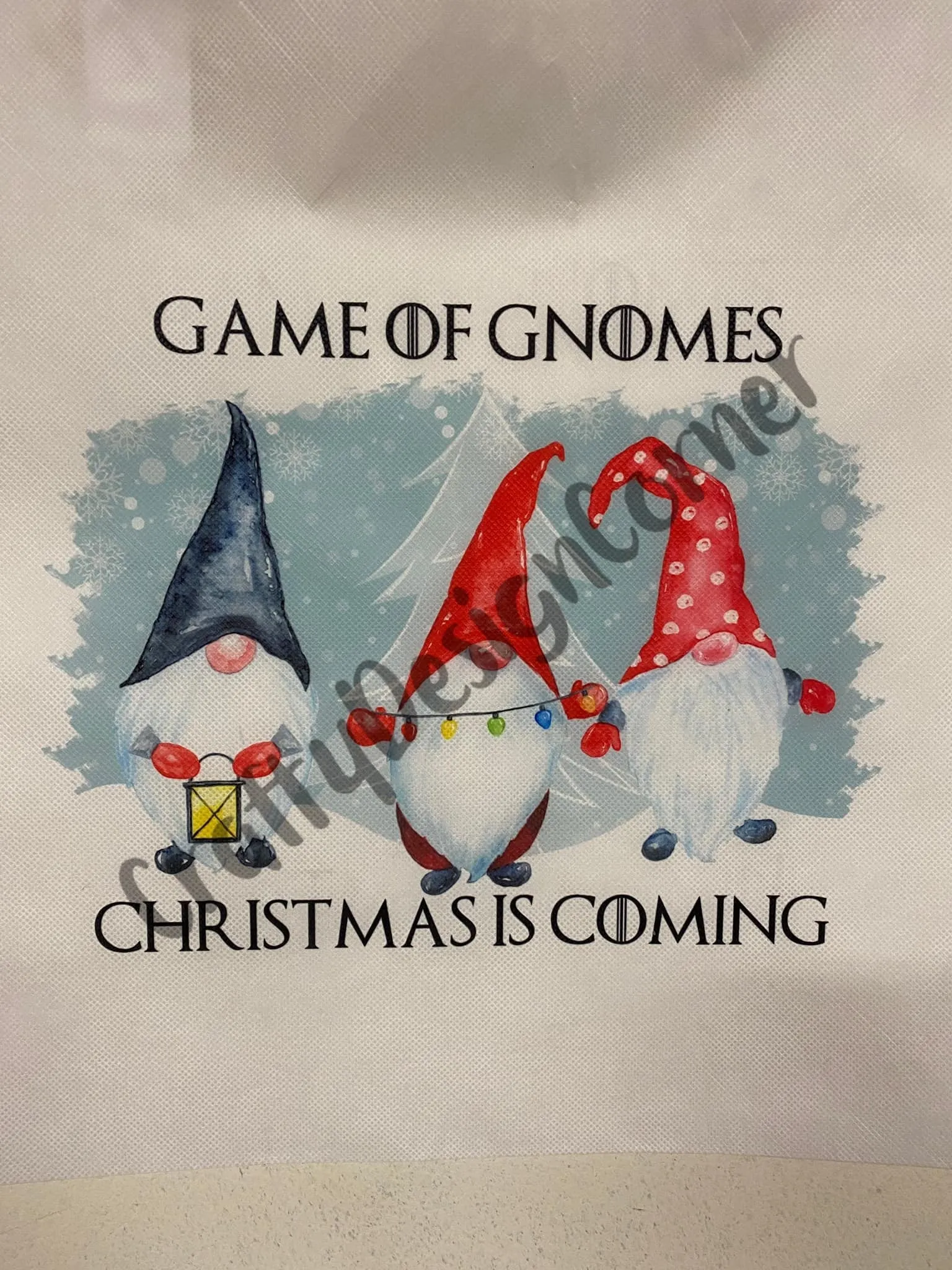 Christmas Gnomes Eco Friendly Really Tote Sack