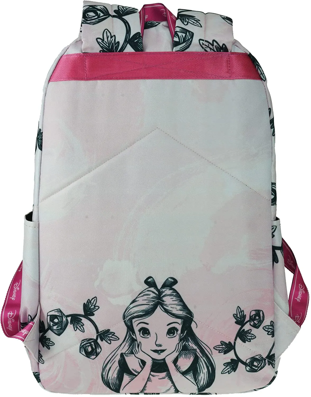 Classic Disney Cheshire Cat Backpack with Laptop Compartment for School