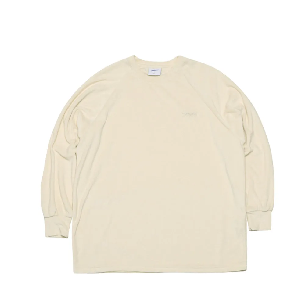 CLASSIC LOGO TERRY LONG SLEEVE CREAM