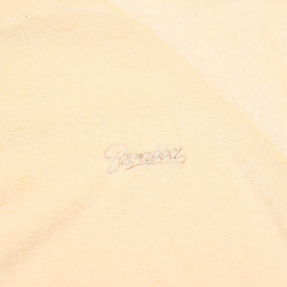 CLASSIC LOGO TERRY LONG SLEEVE CREAM
