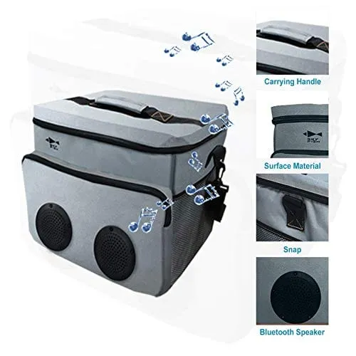 Cocktail Travel Set,SKY FISH 13 -Pieces Bartender Kit Including Bar Tools And Insulated Bag For Travel, Camping And Picnic