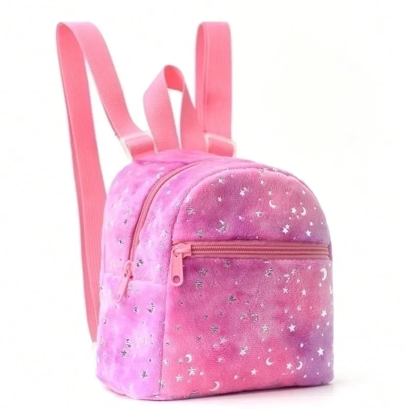 Color Block Casual Daily Kids Backpack