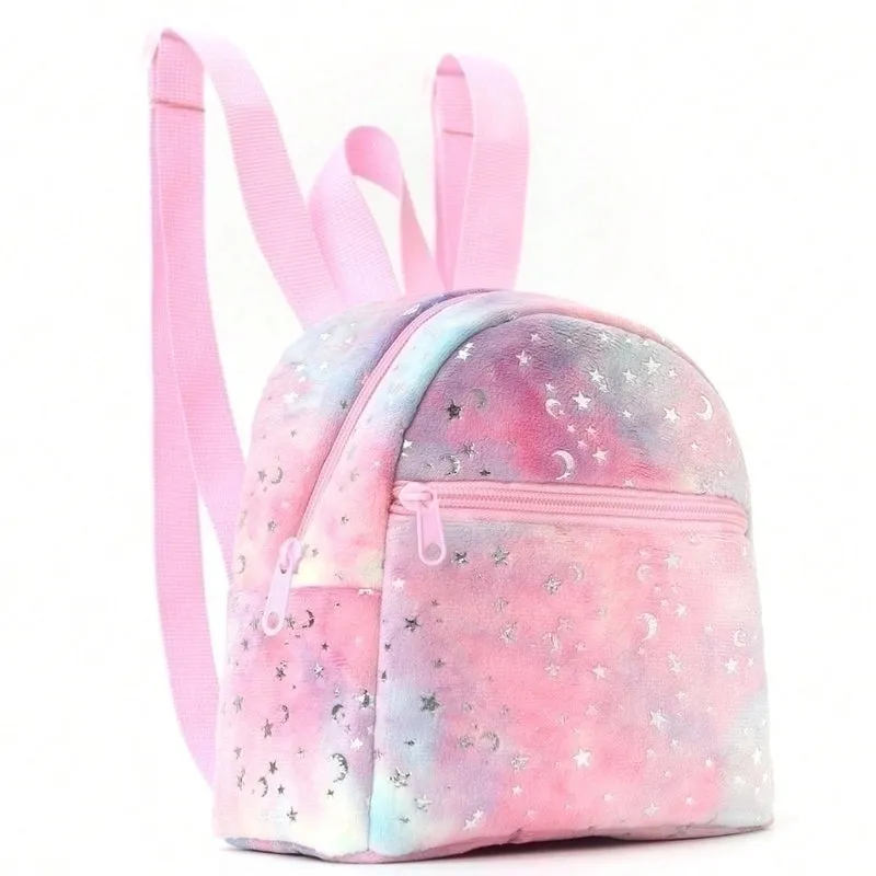 Color Block Casual Daily Kids Backpack