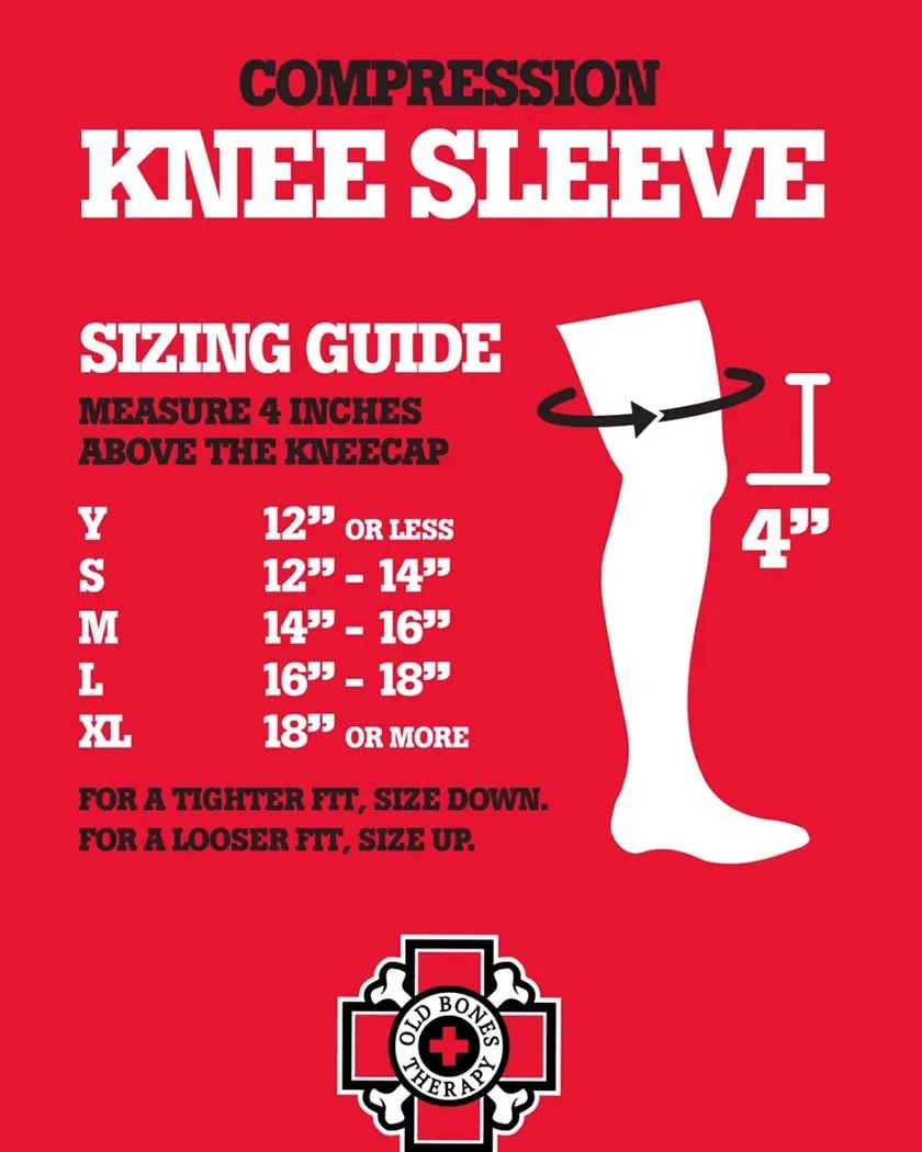 Compression Knee brace: Knitted Knee Sleeve (single)