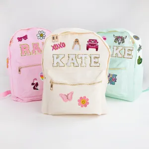 Customized Kids Backpack with Patches