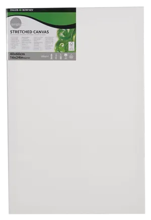 Daler Rowney Simply Stretched Canvas 40*60cm/16*24"