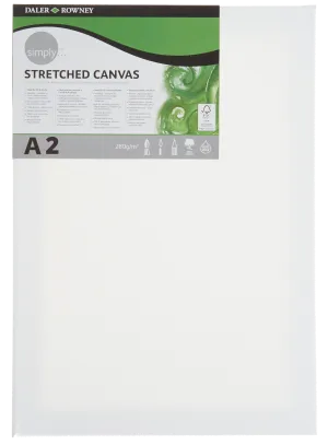 Daler Rowney Simply Stretched Canvas 42*59.4cm/A2