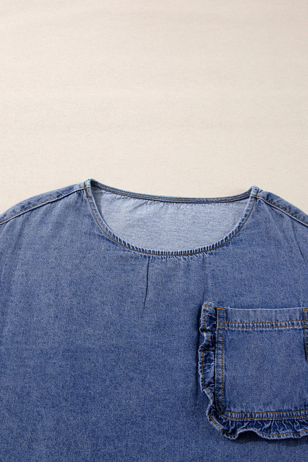 DENIM DARLIN TOP