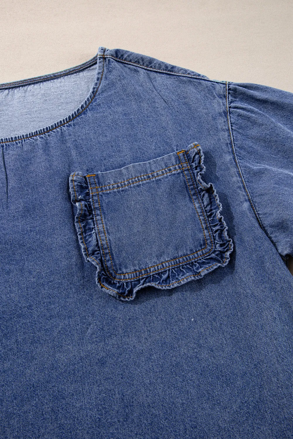 DENIM DARLIN TOP