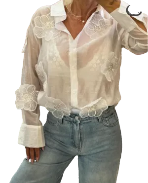 Designer flower shirt
