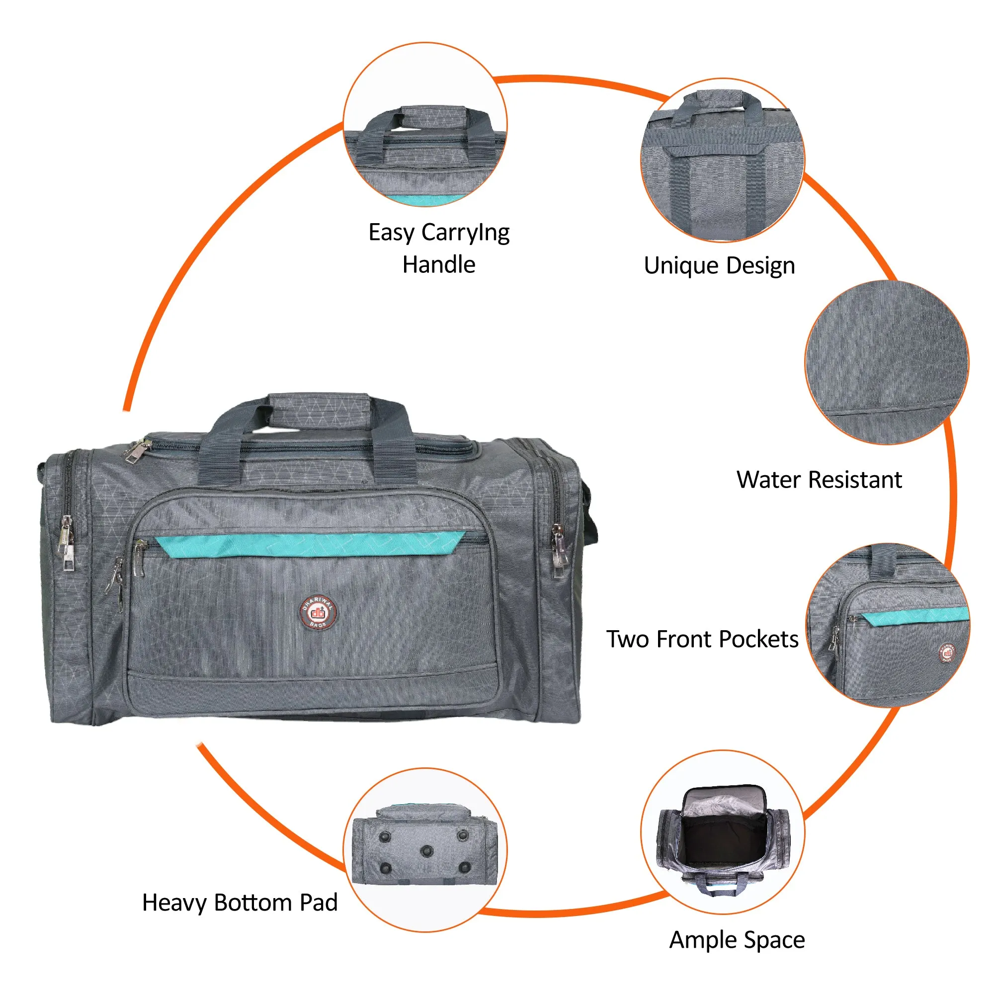 Dhariwal Handy Travelling Bag 20" TRB-518