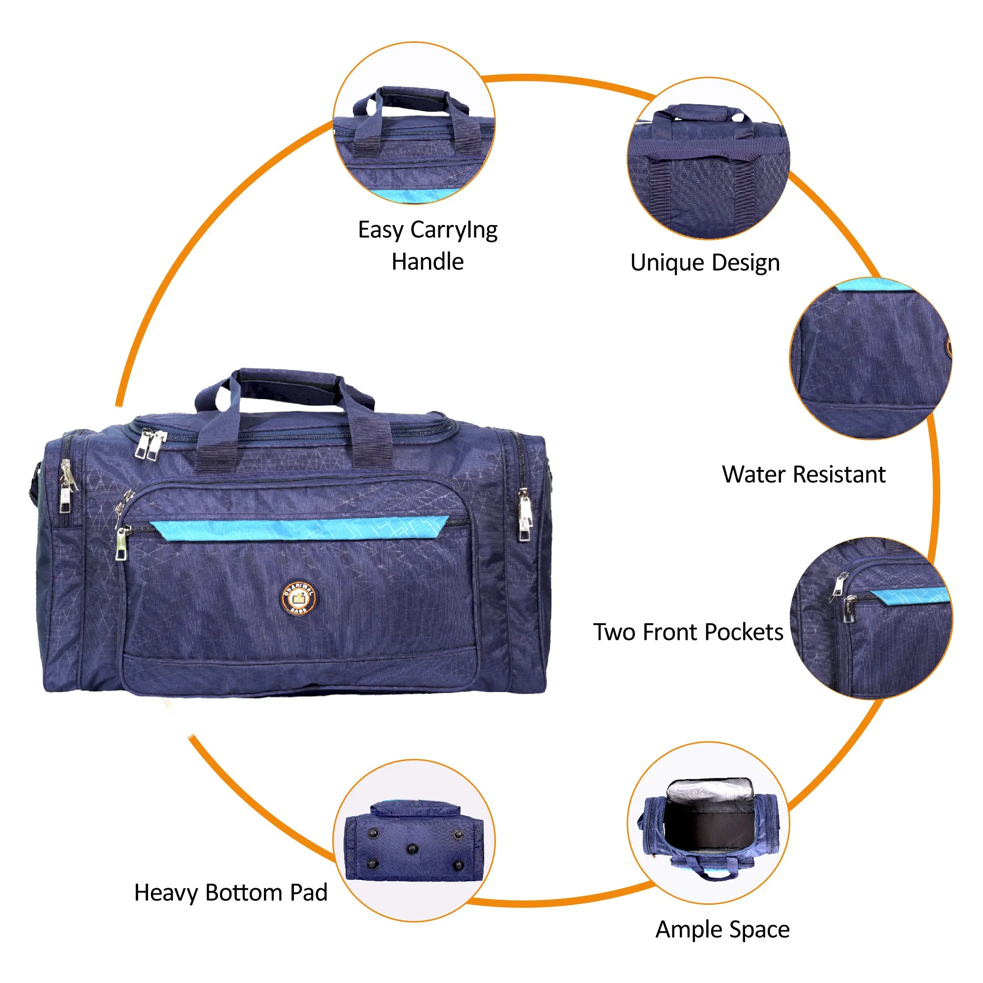 Dhariwal Handy Travelling Bag 20" TRB-518