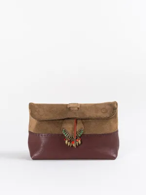 double folding clutch