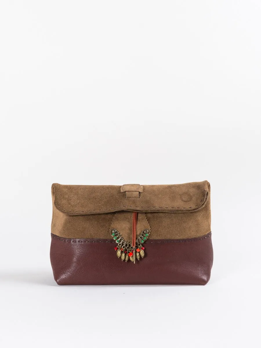 double folding clutch
