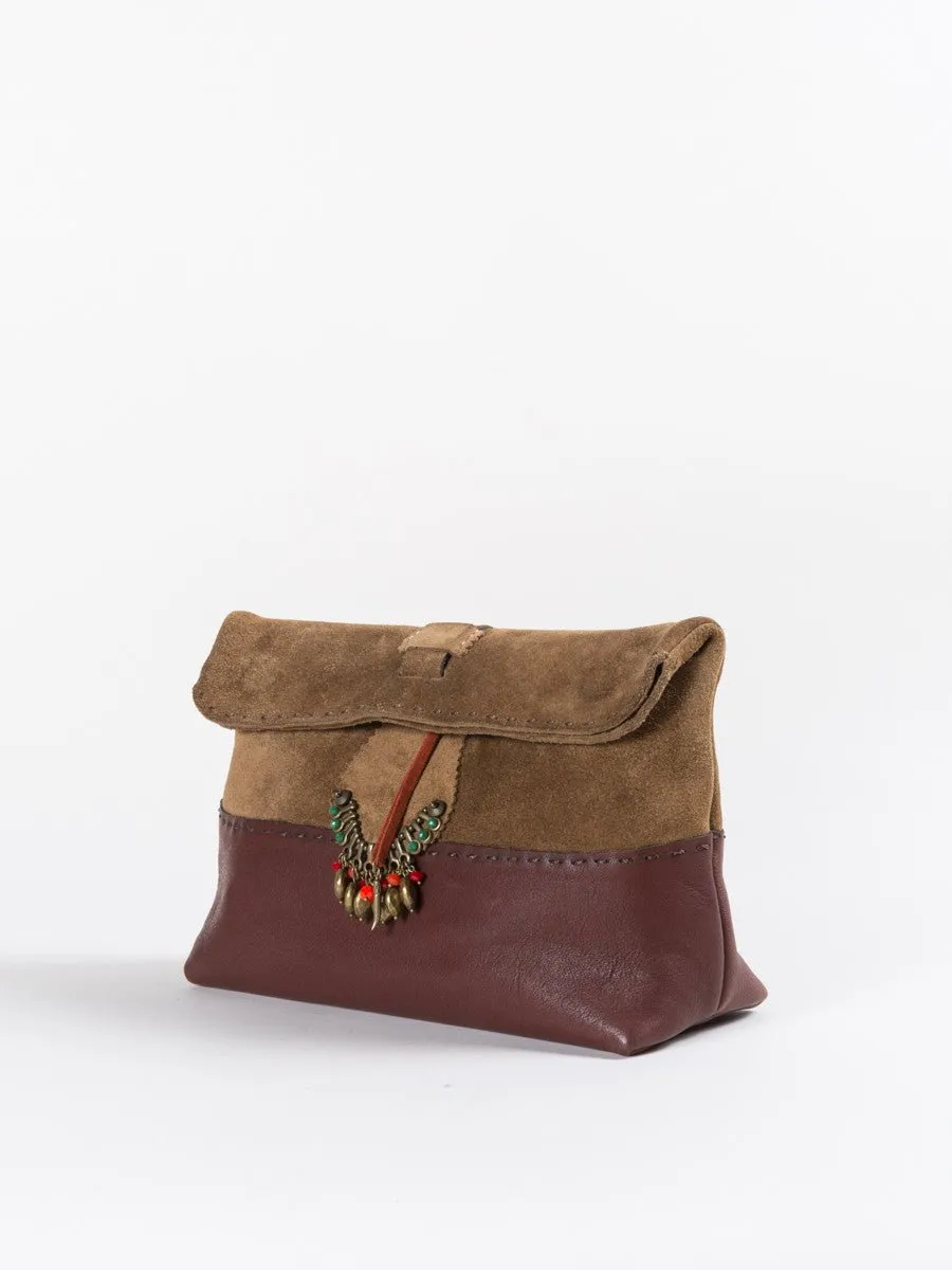 double folding clutch