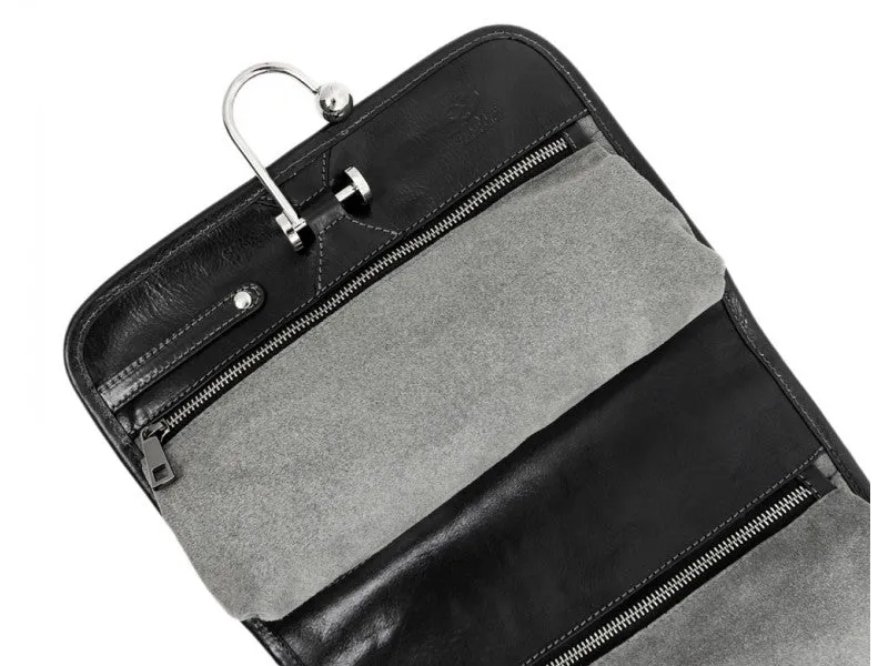 Dracula - Leather Hanging Wash Bag Toiletry Bag