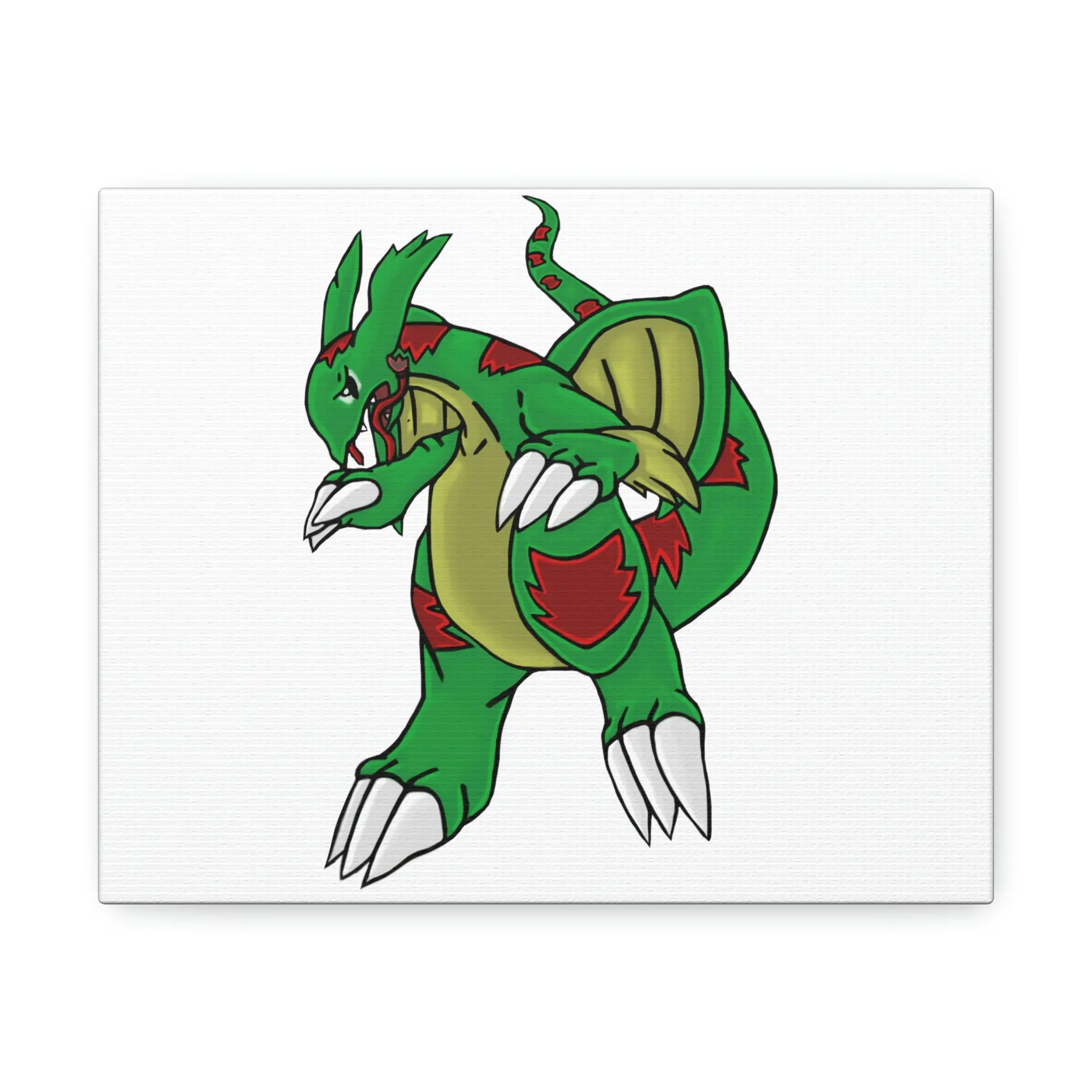 Draggor Stretched Canvas