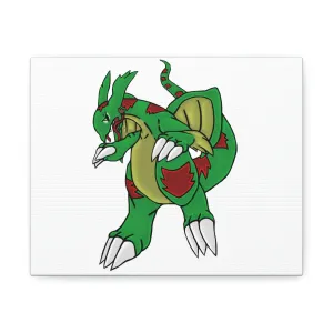 Draggor Stretched Canvas