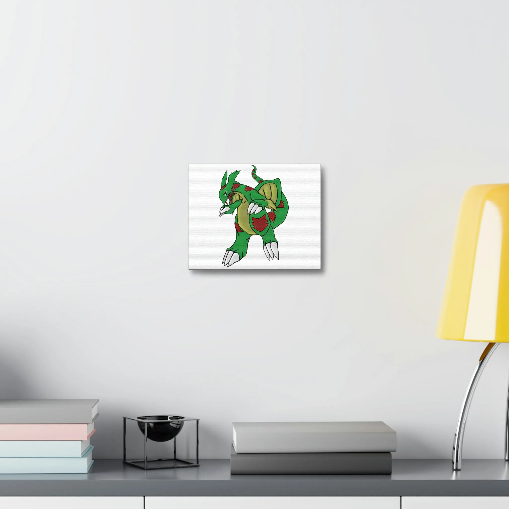 Draggor Stretched Canvas