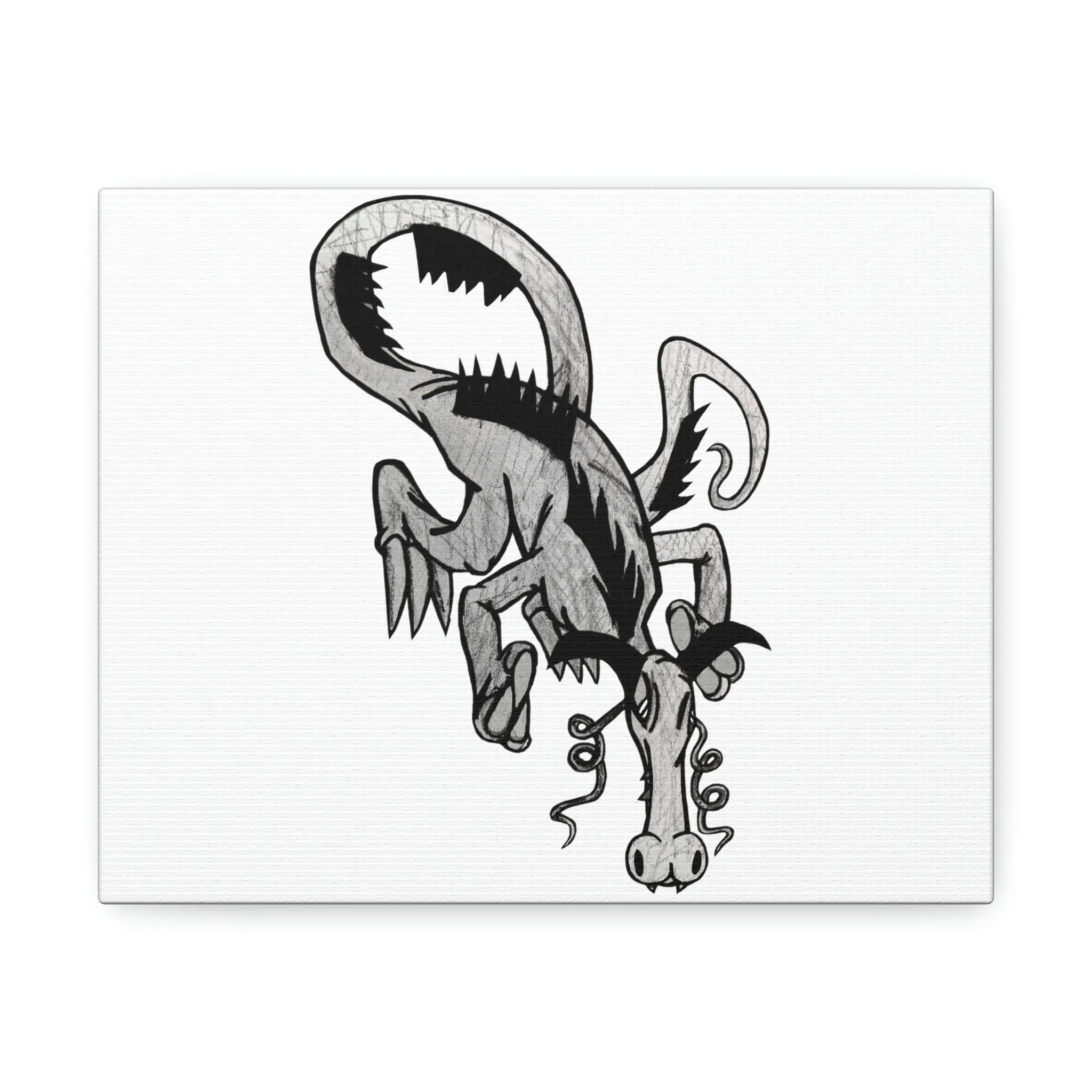 Dragon Stretched Canvas