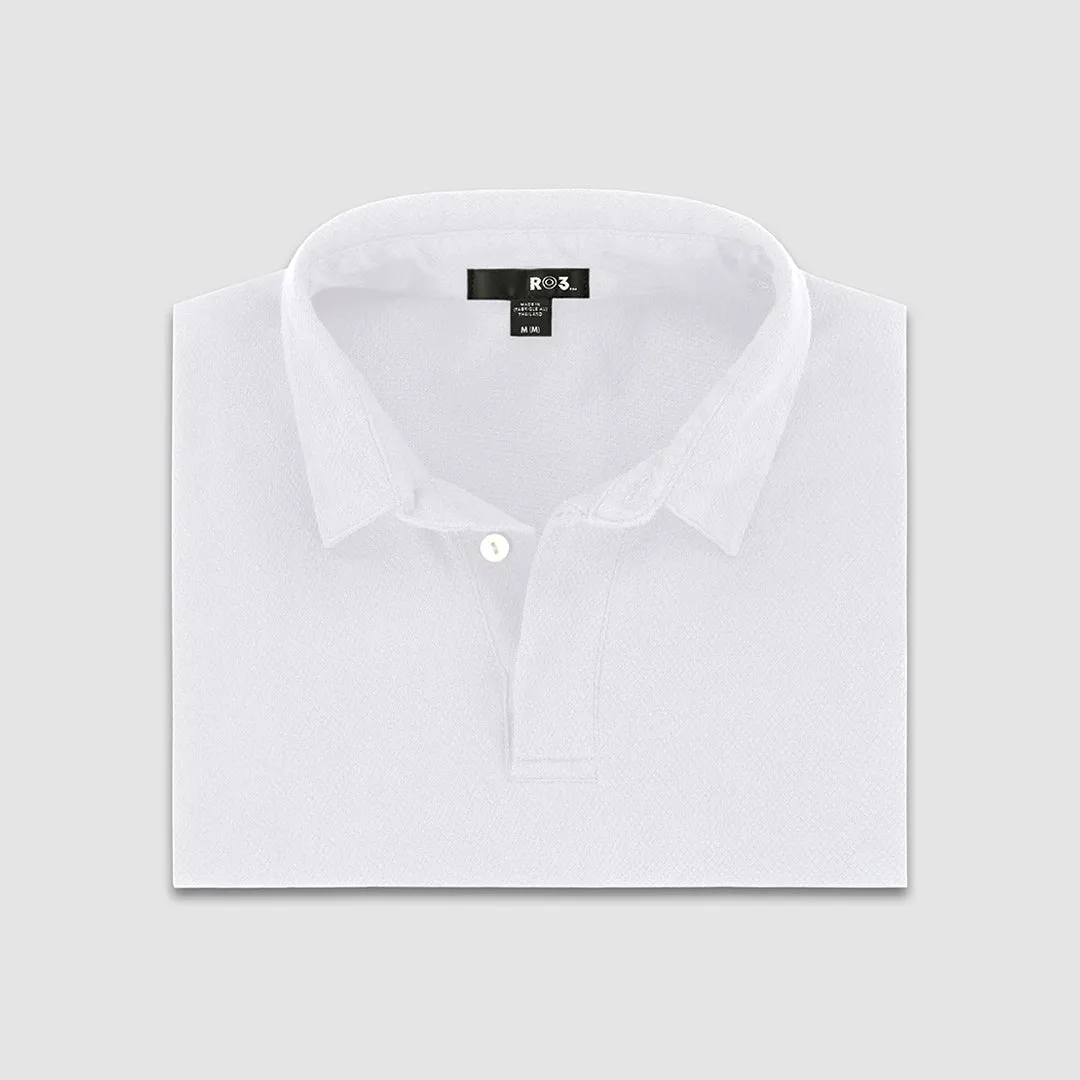 Easy Mesh Polo White