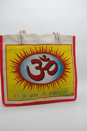Eco Friendly Indian Cotton Shopping, Tote Bag - Various Designs