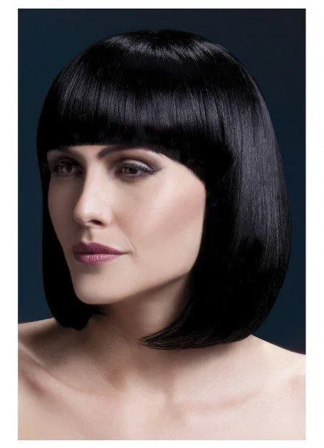 Elise Wig Sleek Bob Black