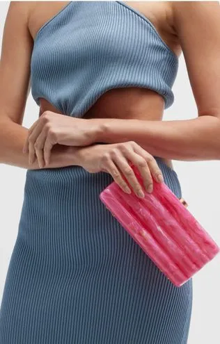 Enid Clutch | Dragonfruit