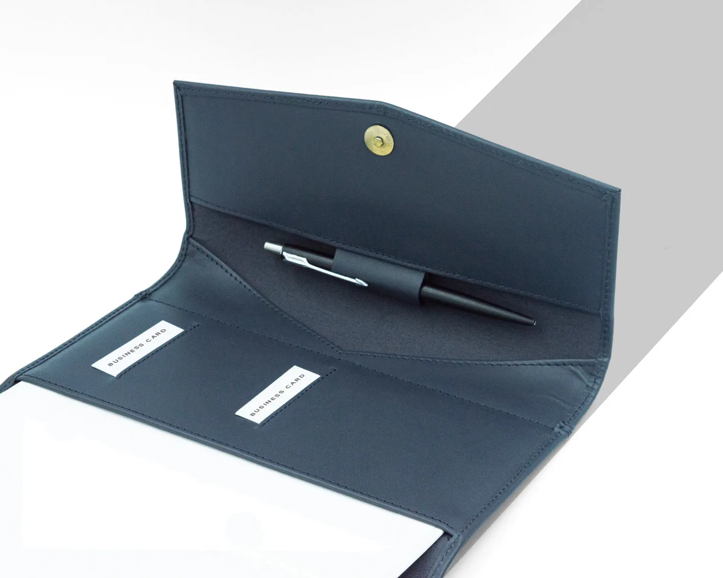 Executive Leather Diary - Midnight Blue