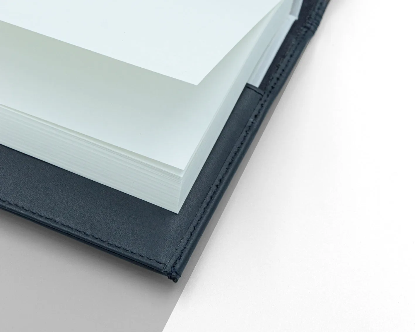 Executive Leather Diary - Midnight Blue