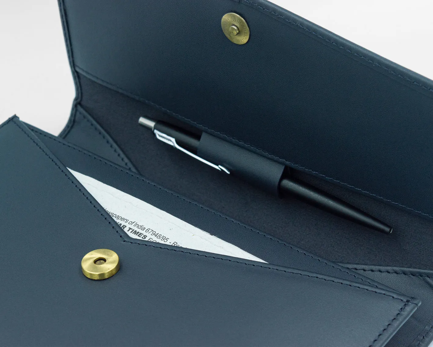 Executive Leather Diary - Midnight Blue