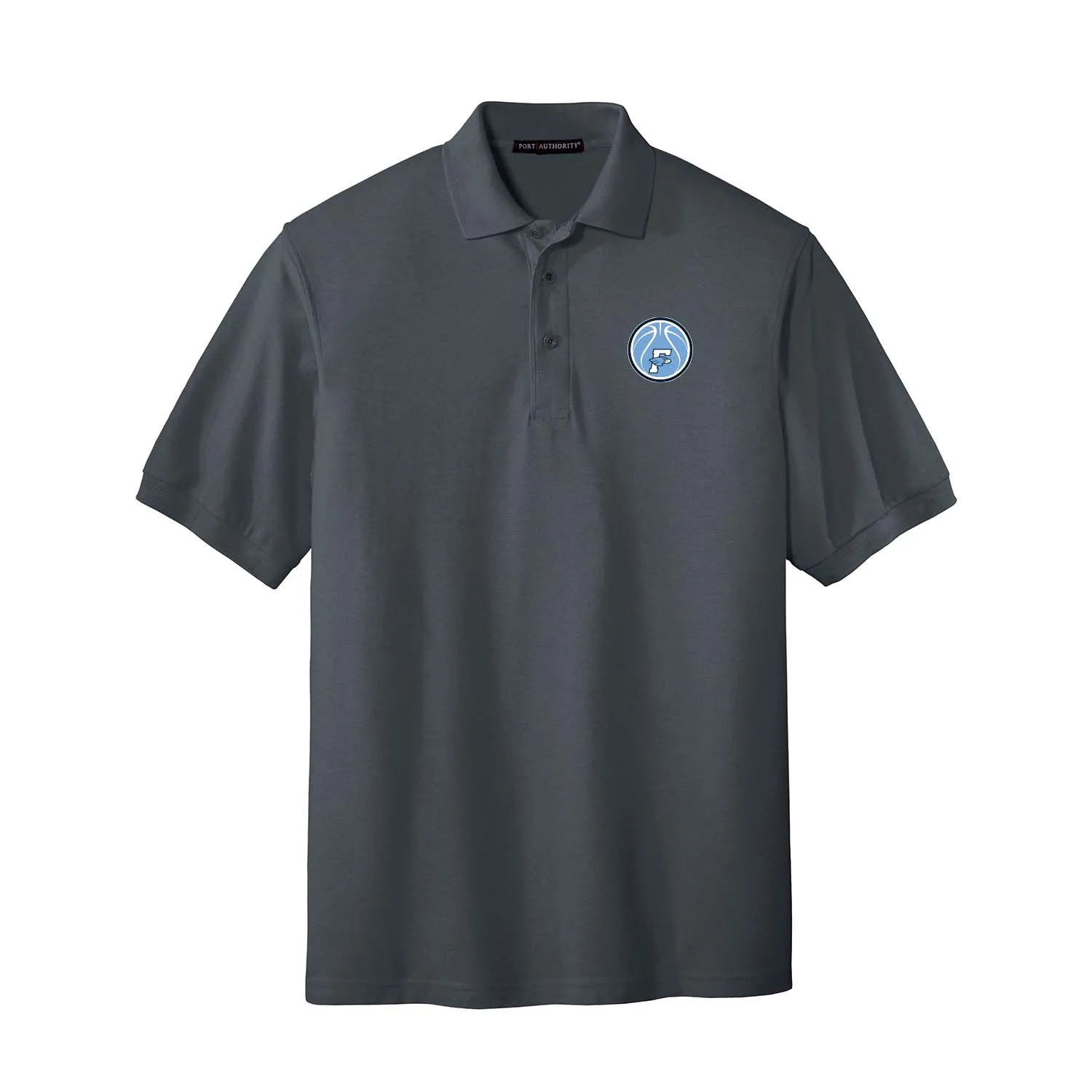 Fairborn Boys Basketball 2021 - Silk Touch Polo (Steel Grey)