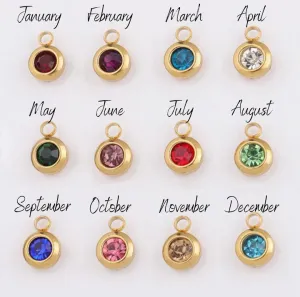 Farrah B Birthstone Charm September