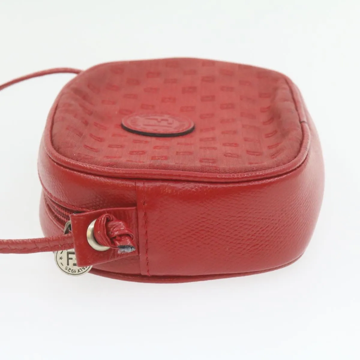 FENDI Shoulder Bag Red  am864g