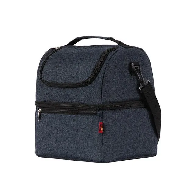 Food Picnic Cooler Box Insulated Bag Storage