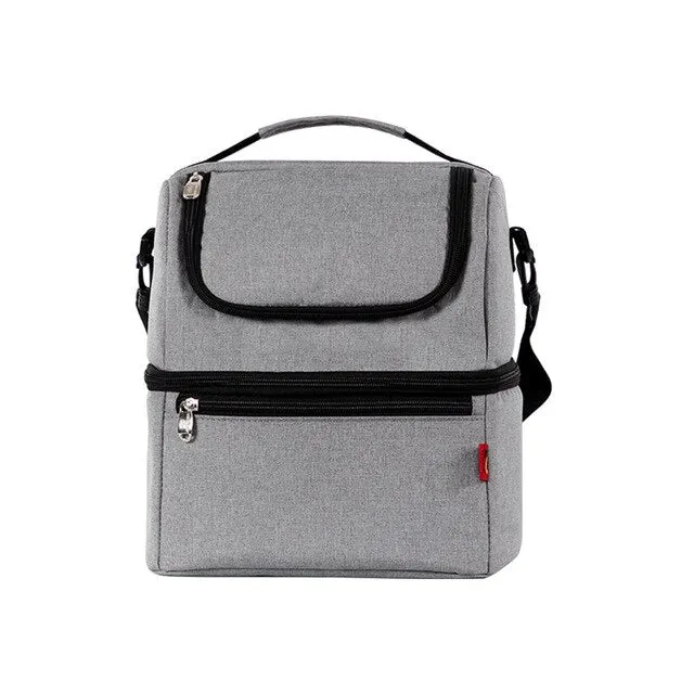Food Picnic Cooler Box Insulated Bag Storage