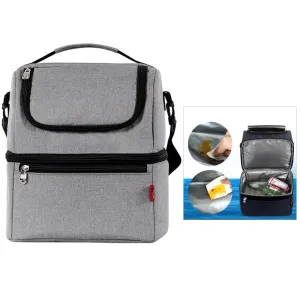 Food Picnic Cooler Box Insulated Bag Storage