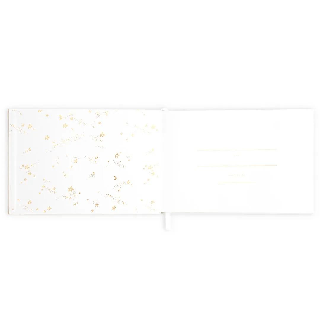 Forever & Always Prompted Wedding Guest Book Boxed
