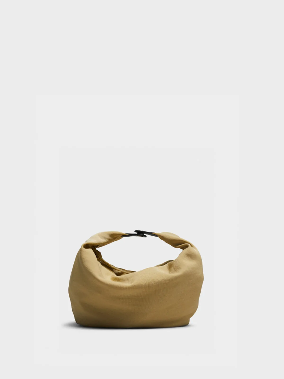 Fortune Croissant Filt Bag in Light Beige