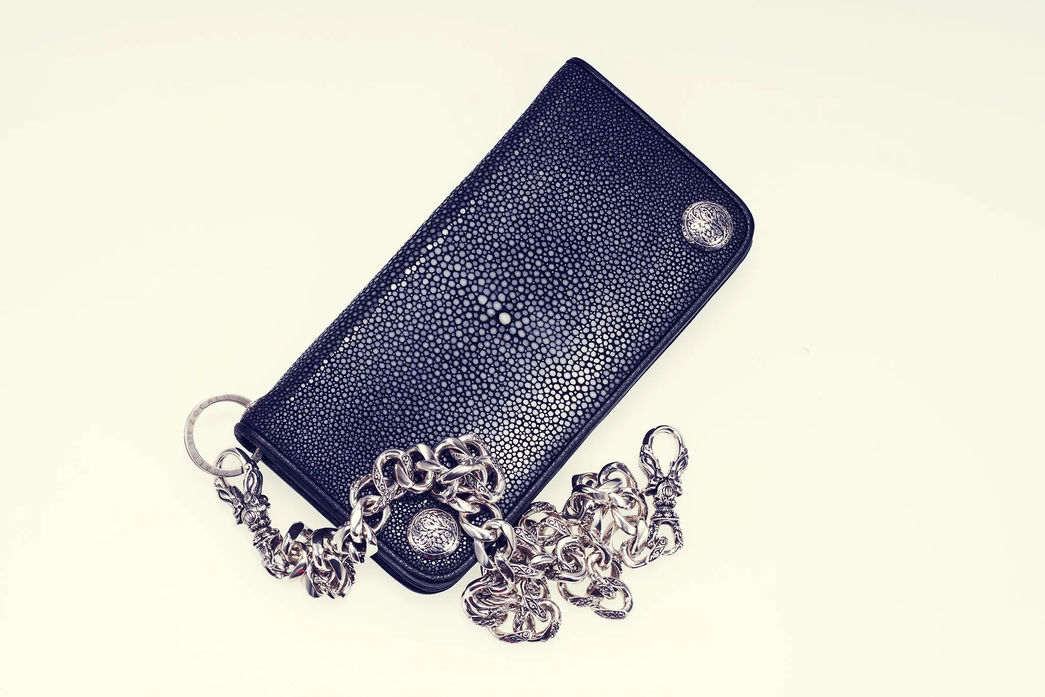 Galuchat Wallet : (L)