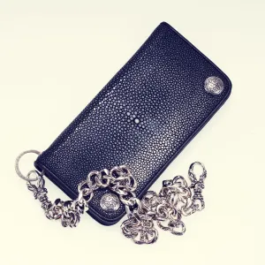 Galuchat Wallet : (L)